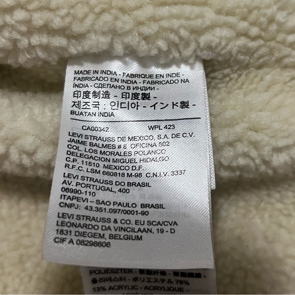 Levi’s Seude Sherpa Jacket - Picture 4 of 8